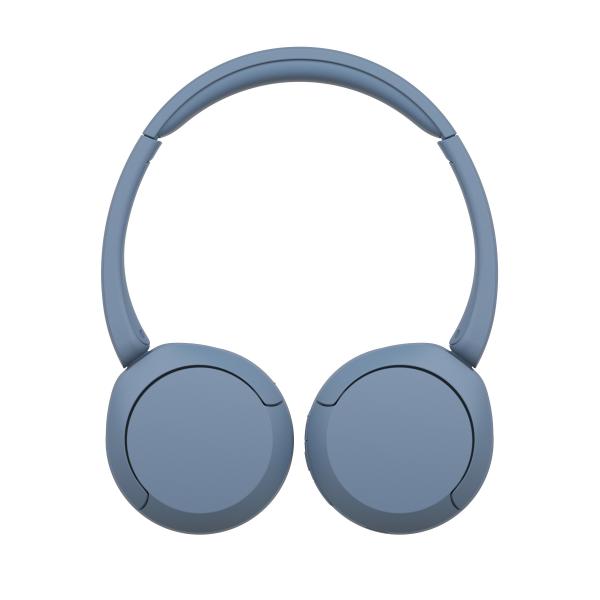 Sony Cuffie Bluetooth Wireless WH-Ch520 Durata Della Batteria Fino A 50 Ore Con Ricarica Rapida Stile ON-Ear Blu