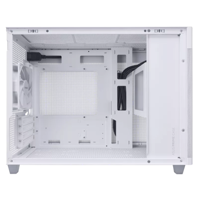 ASUS Prime AP201 - Small Tower - micro ATX - pannello laterale con finestra (vetro temperato)