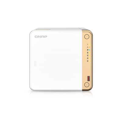 QNAP TS-462-4G server NAS e di archiviazione Tower Collegamento ethernet LAN Bianco N4505