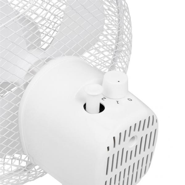 VENTILATORE TAVOLO 23CM BIANCO