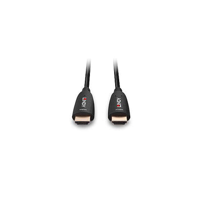 Lindy 38510 cavo HDMI 10 m HDMI tipo A [Standard] Nero (10m Fibre Optic Hybrid HDMI - 8K60 Cable - Warranty: 24M)