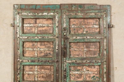 Biscottini Porta portone in legno massello e ferro da interno o da esterno vecchia e antica medievale scorrevole