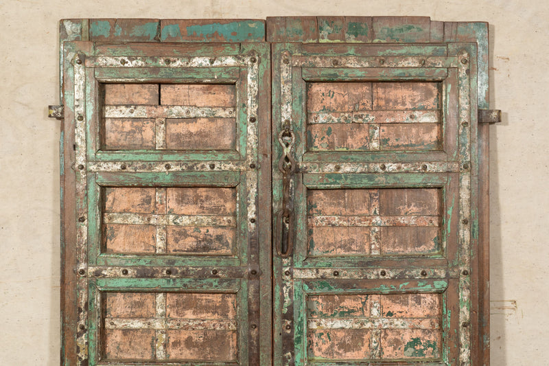 Biscottini Porta portone in legno massello e ferro da interno o da esterno vecchia e antica medievale scorrevole