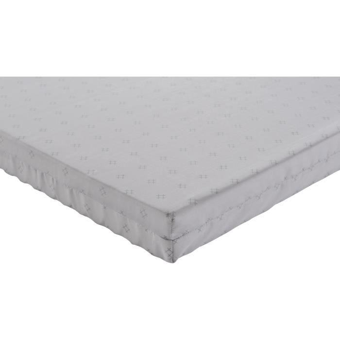 Materasso in schiuma - 90 x 190 cm - Rigido - Consegnato arrotolato - DEKO DREAM - UNO