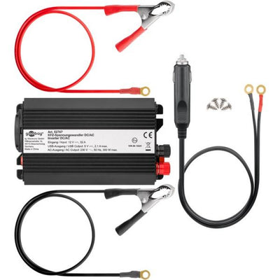 Alimentatore da Auto DC/AC 300W da 12V a 230V con porta USB