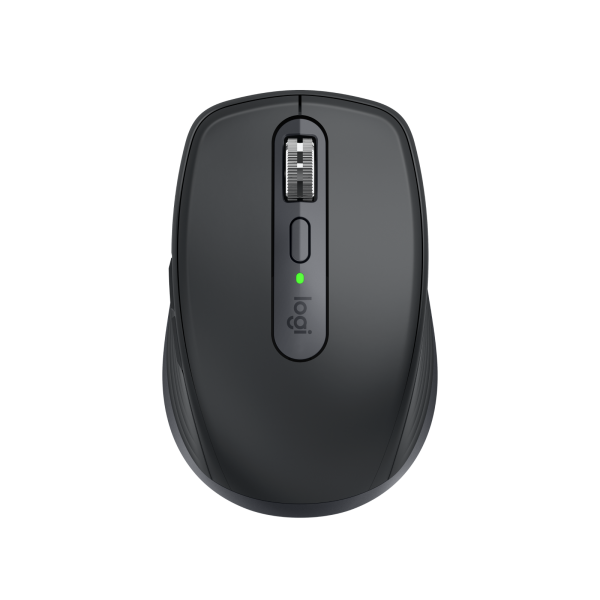 Logitech 910-006929 mouse Ufficio Mano destra RF senza fili + Bluetooth Laser 8000 DPI (Logitech Mouse MX Anywhere 3S WL BOLT graphite BT 6 Tasten, 500 mAh Lithium-Polymer-Akku)