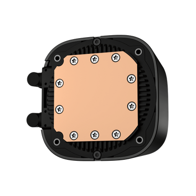 DeepCool LE720 Processore Raffreddatore di liquidi tutto in uno 12 cm Nero 1 pz (DeepCool LE720 Black AIO Cooler, 3x120mm ARGB PWM Fan, Copper Heatsink, Aluminium Radiator, Intel/AMD)