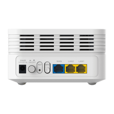 MESHAX3000ADD sistema Wi-Fi Mesh Dual-band (2.4 GHz / 5 GHz) Wi-Fi 6 (802.11ax) Bianco 3 Interno