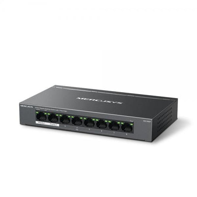Mercusys MS108GP switch di rete Gestito Gigabit Ethernet (10/100/1000) Supporto Power over Ethernet (PoE) Nero