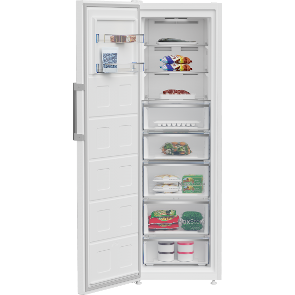 Beko Congelatore Verticale 313lt E Nofrost 5casset.bianco B5rmfne314w