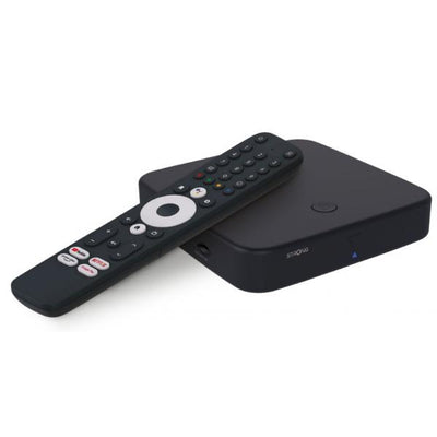 Decoder Digitale Terrestre Srt420 Con Formato 4k Ultra Hd + Google Tv Box Con Hdmi /usb /wI-Fi / Lan / S /pdif / Bluetooth Microsd Sistema Operativo