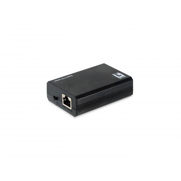 LevelOne POS-5000 divisore di rete Supporto Power over Ethernet [PoE] Nero (LevelOne Gigabit POS-5000 IEEE802.3bt)