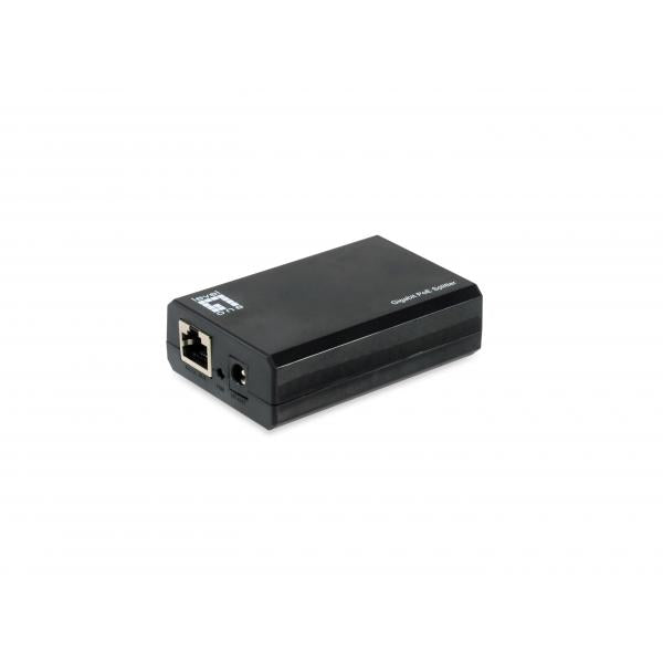 LevelOne Gigabit IEEE802.3bt PoE Splitter, IEEE 802.3af, IEEE 802.3at, IEEE 802.3bt, 10/100/1000Base-T(X), Nero, Cina, 12V, 24V, 60 W