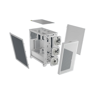 Corsair 3000D RGB AIRFLOW - Mid tower - E-ATX - pannello laterale con finestra (vetro temperato)