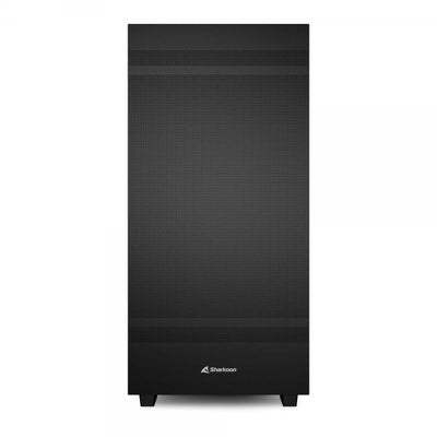Case Sharkoon Rebel C50 Black - Atx, Micro Atx - Alimentatore NON presente - 2 porte USB frontali, audio in/out - 1x Ventola 120mm. - Mid Tower ATX - Nero