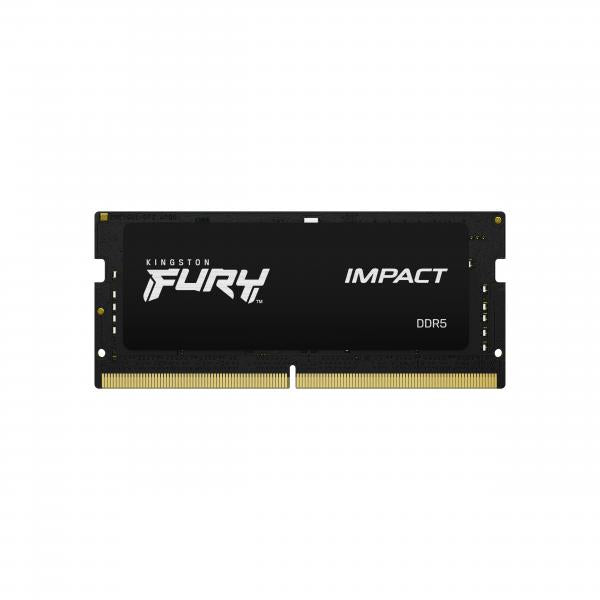 Kingston Technology FURY Impact Black XMP memoria 32 GB 2 x 16 GB DDR5 6400 MHz