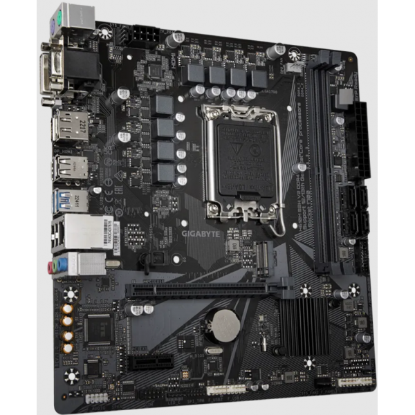 Gigabyte H610M S2H V2 DDR4 - 1.0 - Motherboard - micro ATX - LGA1700-Sockel - H610 Chipsatz - USB 3.2 Gen 1 - Gigabit LAN - Onboard-Grafik (CPU erforderlich)