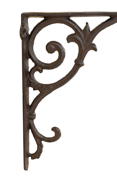 Biscottini Mensola a muro in ghisa finitura ruggine anticata Molto solida robusta Offerta