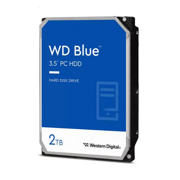 HDD WD Blue WD20EARZ 2TB - 5400 RPM - SATA III 64MB (D)