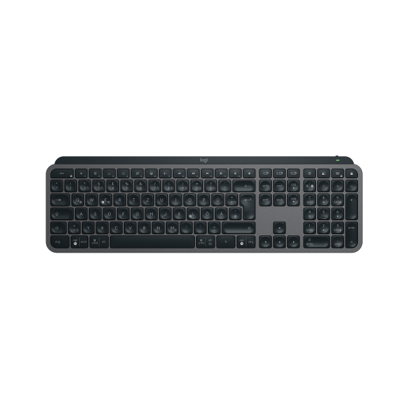 Logitech MX Keys S tastiera RF senza fili + Bluetooth QWERTZ Tedesco Grafite