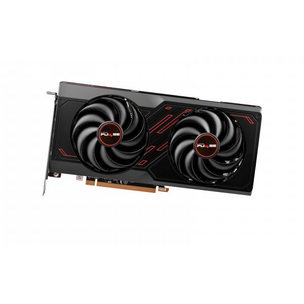 Scheda video Sapphire PULSE AMD Radeon RX 7600 - 8 Gb GDDR6 - 128 Bit - 1x Hdmi, 3x DisplayPort - 2355 MHz - PCI Express 3.0