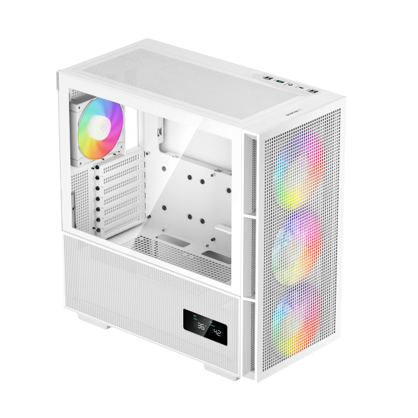 CASE MID TOWER CH560 WH 3*140+1*120 ARGB