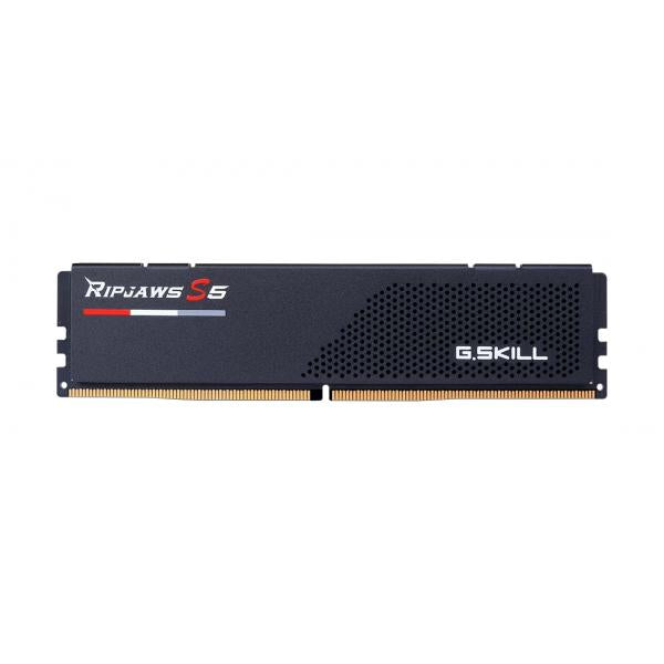 DIMM 32 GB DDR5-6000 (2x 16 GB) Dual-Kit, ram black , F5-6000J4040F16GX2-RS5K, Ripjaws S5, INTEL XMP