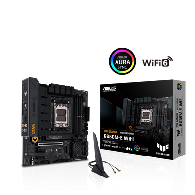 ASUS TUF GAMING B650M-E WIFI AMD B650 Presa di corrente AM5 micro ATX
