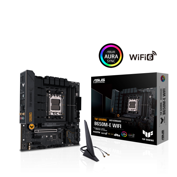 ASUS TUF GAMING B650M-E WIFI AMD B650 Presa di corrente AM5 micro ATX