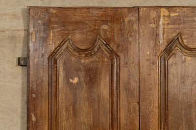 Biscottini Porta portone in legno massello e ferro da interno o da esterno vecchia e antica medievale scorrevole