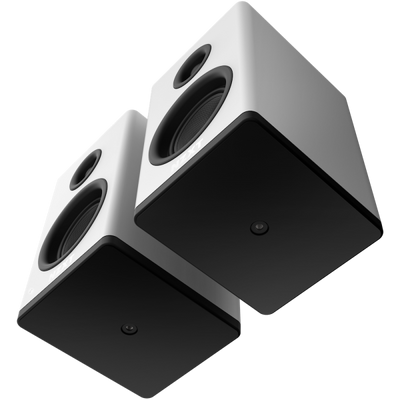 Loudspeaker 2-Way White Wired