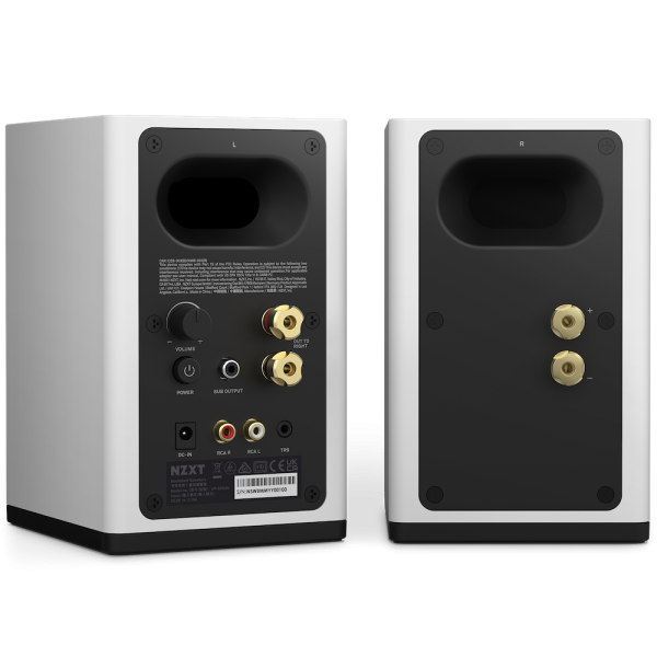 Loudspeaker 2-Way White Wired