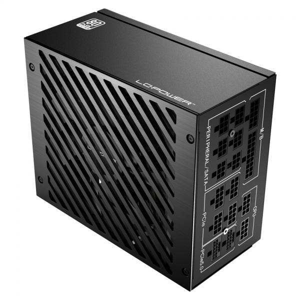 LC-Power LC850P V3.0 alimentatore per computer 850 W 20+4 pin ATX ATX Nero