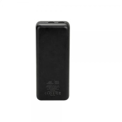 Batteria Portatile VA1080 (30000mAh), Nera EU, QC /PD 65W con LCD, per Laptop