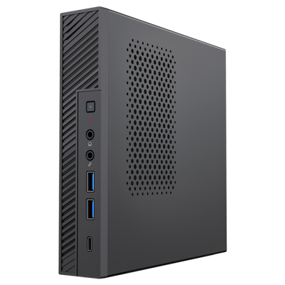 Mini PC Case Trust Pilot Z1 - 1L, MB H610T3, 2xType-C, 4xUSB3, 2xUSB2, HDMI, WiFi6 & BT, RJ45, Vesa, 120W PSU