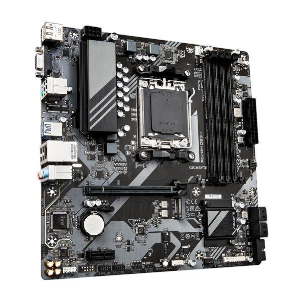 Gigabyte A620M DS3H (rev. 1.0) AMD A620 Presa di corrente AM5 micro ATX