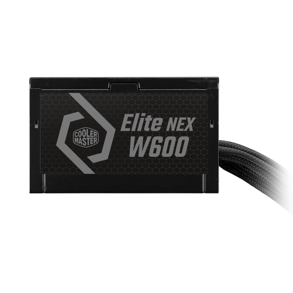 COOLER MASTER ALIMENTATORE EITE NEX W600 CABLEMESH 600W 80+NON MODULARE NERO
