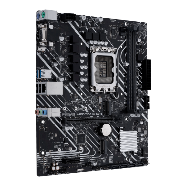 ASUS MB H610, PRIME H610M-E D4, LGA 1700, DUAL M.2 - CSM, 90MB19N0-M1EAYC