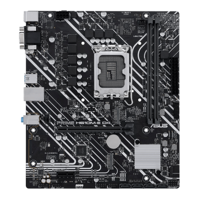 ASUS MB H610, PRIME H610M-E D4, LGA 1700, DUAL M.2 - CSM, 90MB19N0-M1EAYC