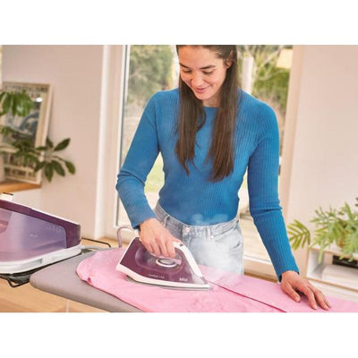 Braun Ferro Da Stiro Con Caldaia Carica Continua 1.7 Lt 2400w Viola