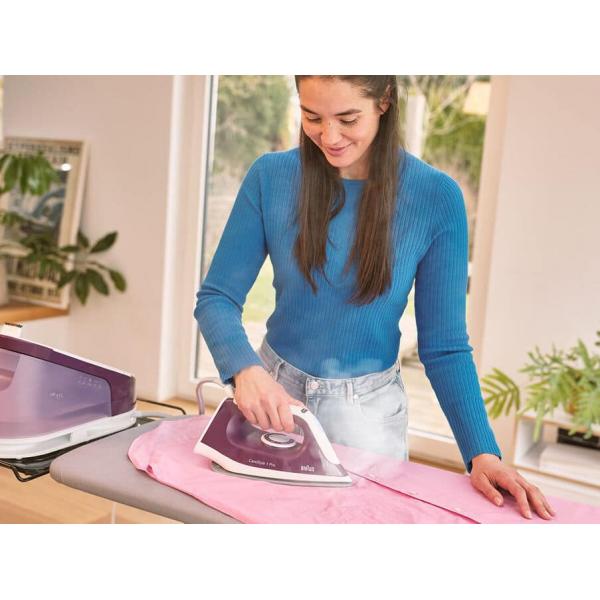 Braun Ferro Da Stiro Con Caldaia Carica Continua 1.7 Lt 2400w Viola