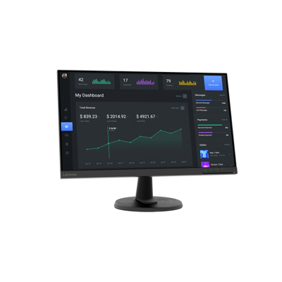 Lenovo C24-40 LED display 60,5 cm [23.8] 1920 x 1080 Pixel Full HD Nero (Lenovo C24-40 - Monitor a LED - 24 [23.8 visualizzabile] - 1920 x 1080 Full HD [1080p] @ 75 Hz - VA - 250 cd/m? - 3000:1 - 4 m