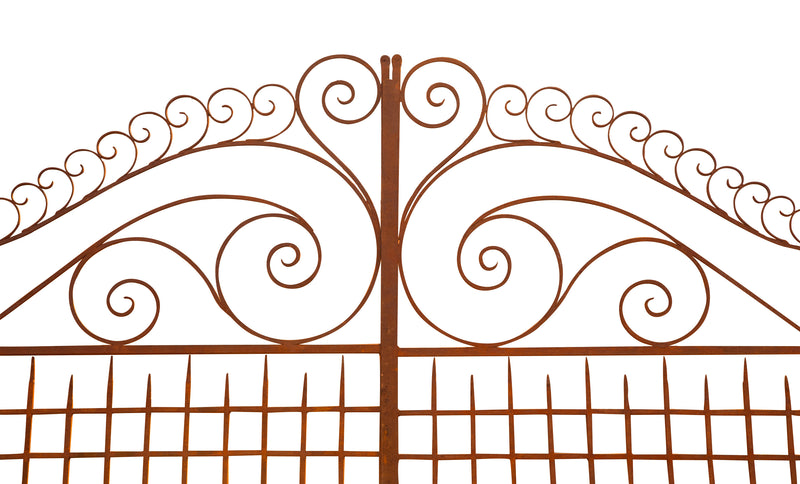 Biscottini CANCELLO IN FERRO L400XPR7XH300 CM battuto forgiato mano. Offerta Speciale