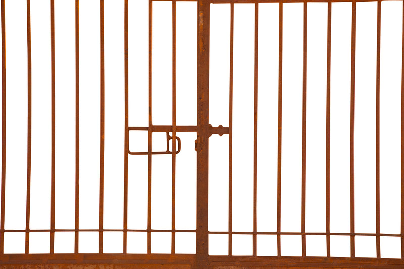 Biscottini CANCELLO IN FERRO L400XPR7XH300 CM battuto forgiato mano. Offerta Speciale