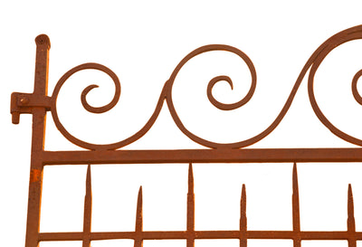 Biscottini CANCELLO IN FERRO L400XPR7XH300 CM battuto forgiato mano. Offerta Speciale