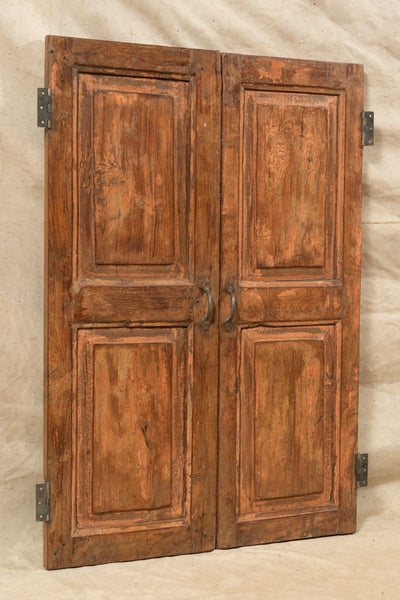 Biscottini Tapparella / scurino in legno massello di teak, articolo antico perfettamente restaurato