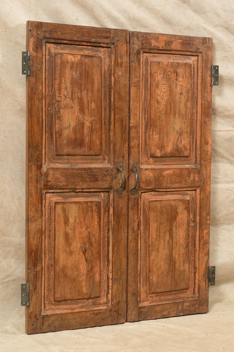 Biscottini Tapparella / scurino in legno massello di teak, articolo antico perfettamente restaurato