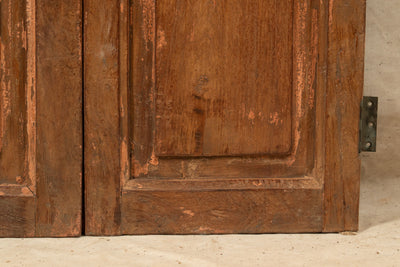 Biscottini Tapparella / scurino in legno massello di teak, articolo antico perfettamente restaurato