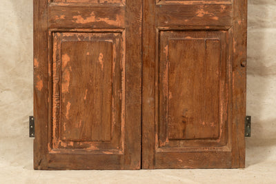Biscottini Tapparella / scurino in legno massello di teak, articolo antico perfettamente restaurato