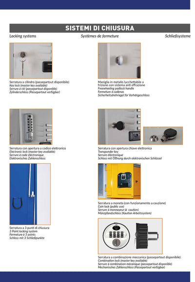 Armadio sovrapposto a 4 posti con piano portascarpe cm. 70x50x180h